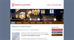 Desktop Screenshot of harteelectric.com